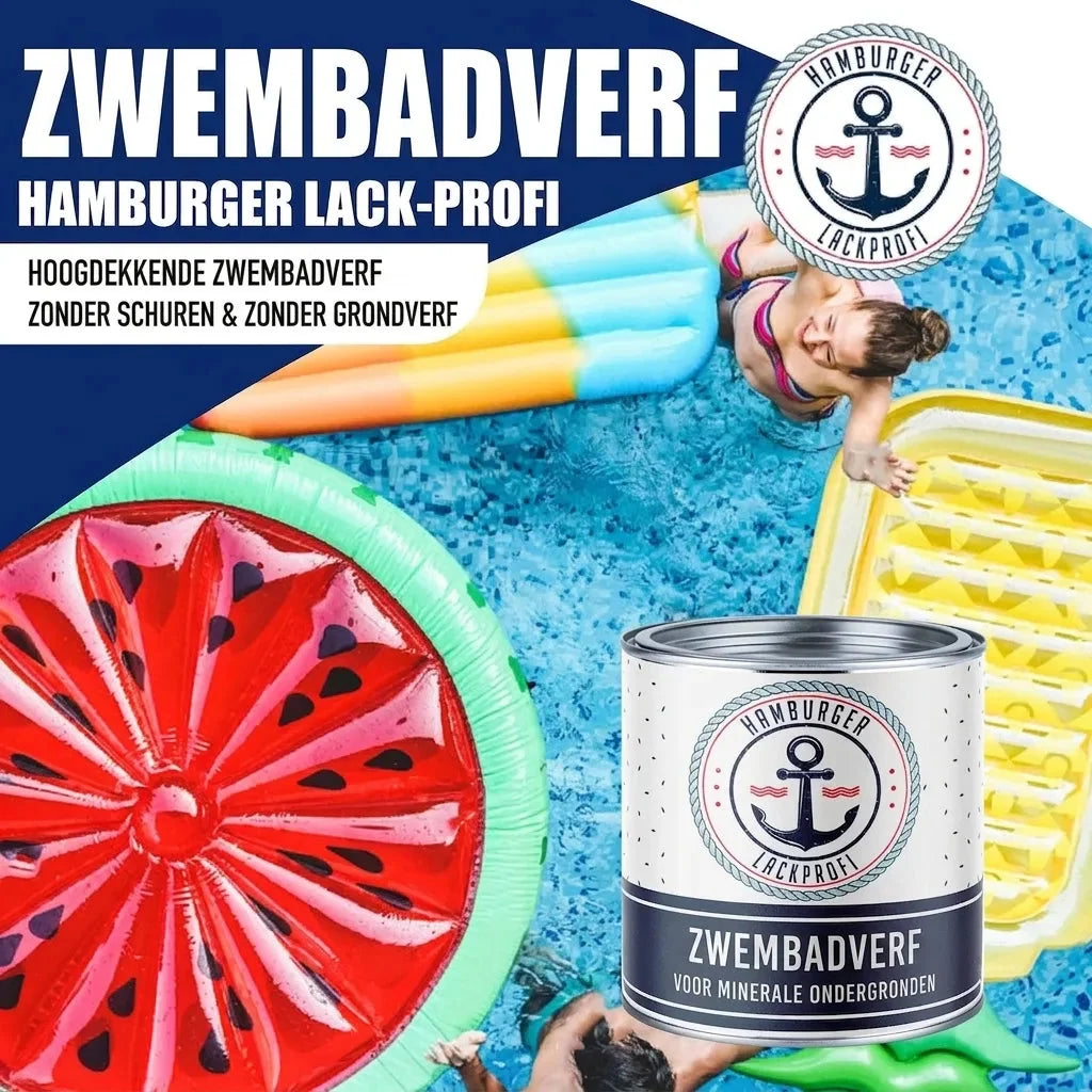 Zwembadverf / Poolverf alles-in-één-set (X500) – Inhoud van de set (3)