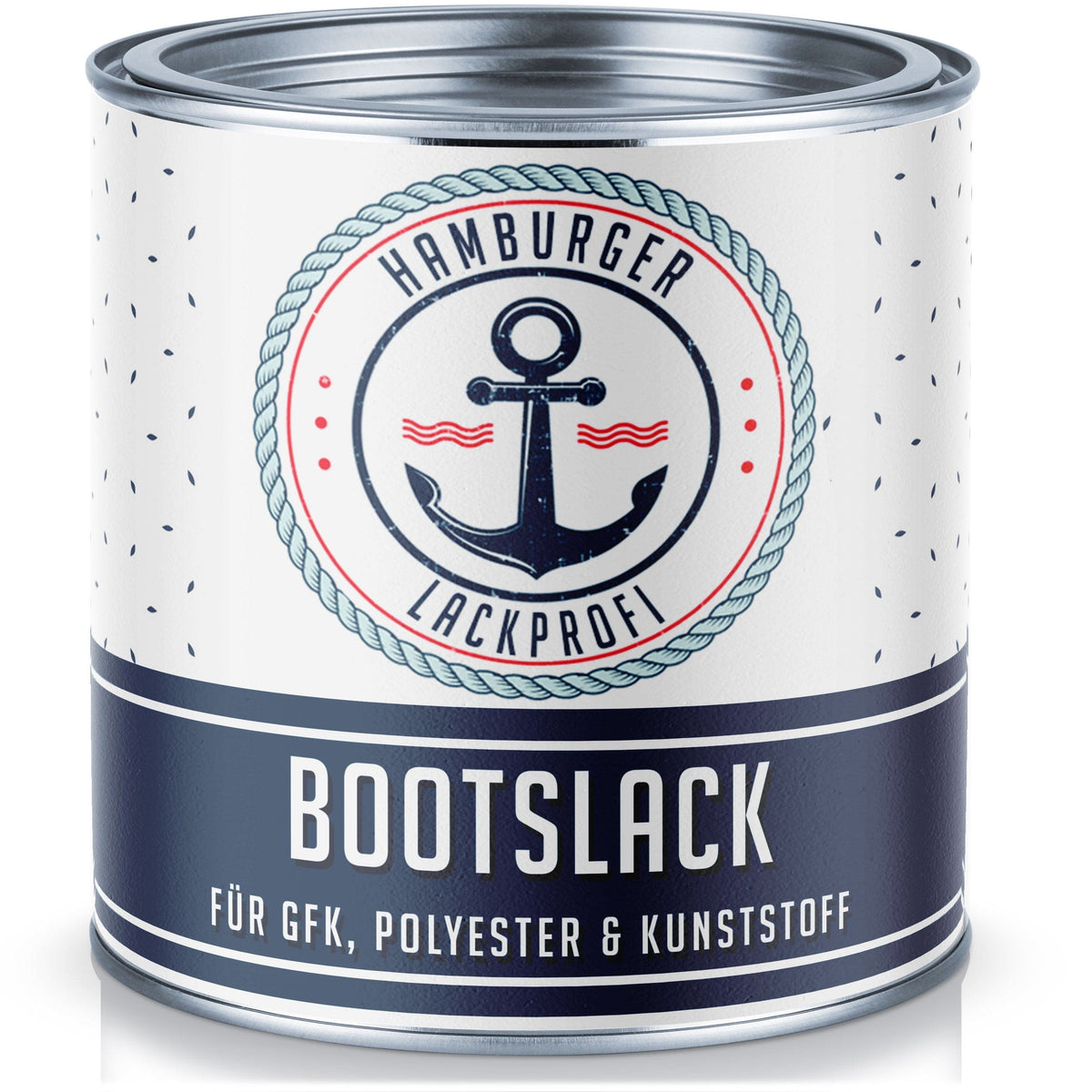 Hamburger Lack-Profi lakken en coatings 1 L / GFK / polyester / kunststof Hamburger Lack-Profi bootlak