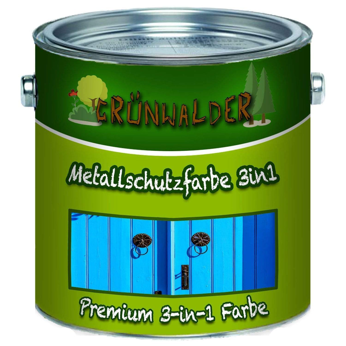 FARBENLÖWE Grünwalder metaalbeschermingslak 3-in-1 - antiroestbescherming