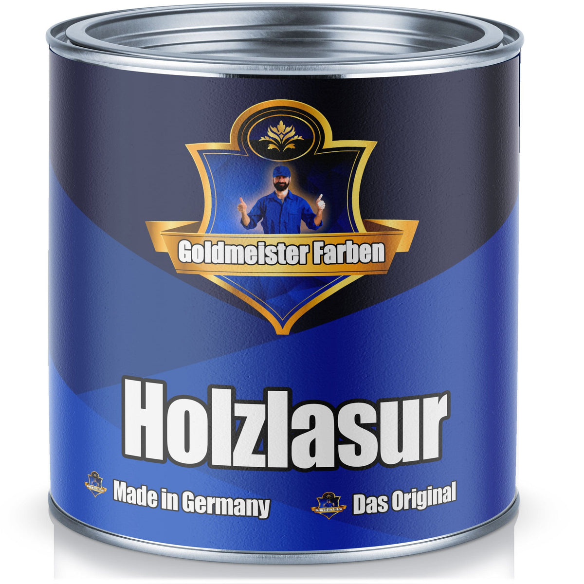 Goldmeister Farben lakken en coatings Goldmeister Farben houtlazuur - hoogwaardig houtbeschermingsmiddel