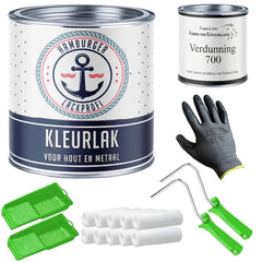 Verf incl. roller &amp; verdunner