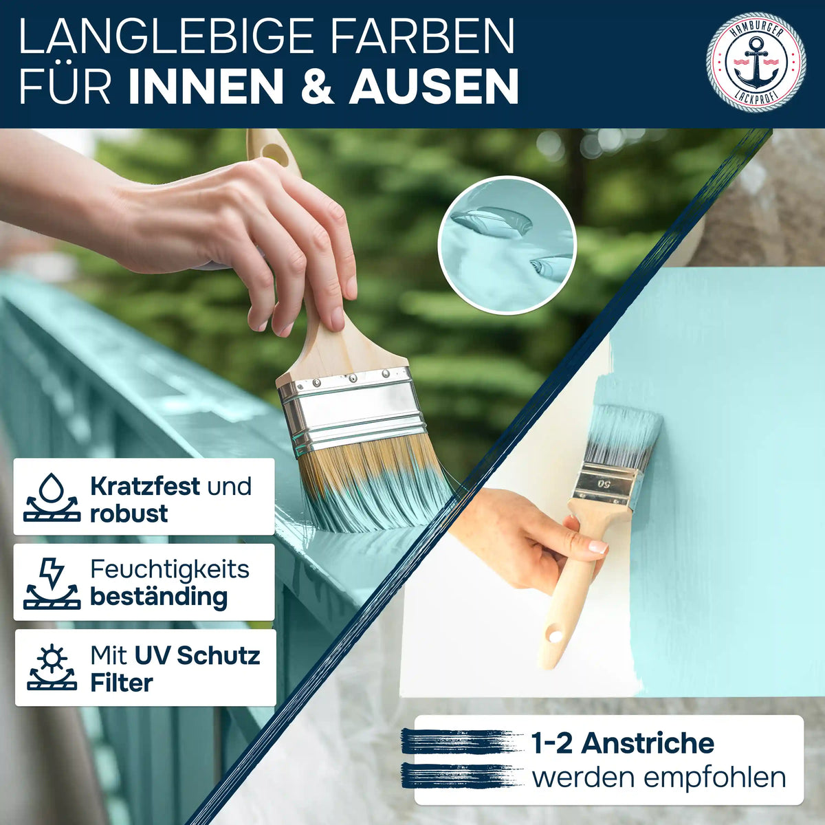 Hamburger Lack-Profi meubelverf zonder schuren - meubellak Hamburger Lack-Profi